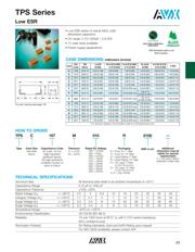 TPSE107M016H0100 数据规格书 1