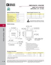 HMC416LP4 数据规格书 3