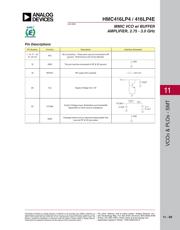 HMC416LP4 数据规格书 4
