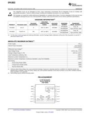 OPA3832IDR 数据规格书 2