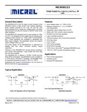 MIC69303YME TR 数据规格书 1