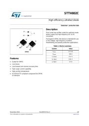 STTH802CB-TR 数据手册