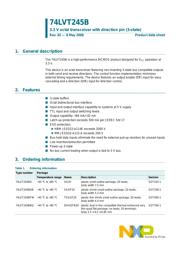 74LVT245BPW,118 datasheet.datasheet_page 2