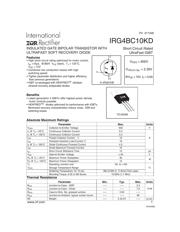 IRG4BC10KD 数据规格书 1