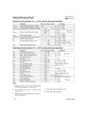 IRG4PH40UPBF datasheet.datasheet_page 2