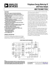 ADE7752AARZ-RL Datenblatt PDF