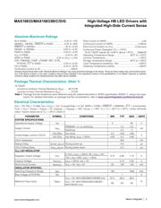 MAX16833BAUE/V+T datasheet.datasheet_page 2