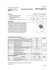 IRFP2907 数据手册