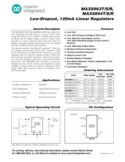 MAX8863TEUK-T datasheet.datasheet_page 1