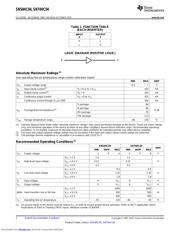 SN74HC04NSR datasheet.datasheet_page 2