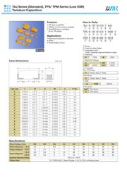 TAJB335K016RY 数据规格书 2