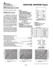 CD4520BPWR Datenblatt PDF