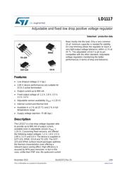 LD1117V33C Datenblatt PDF