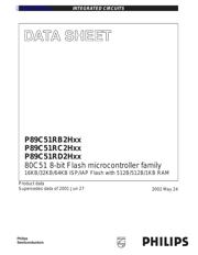 P89C51RB2 datasheet.datasheet_page 1