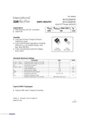 IRFR220NTRPBF Datenblatt PDF