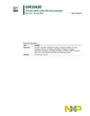 LPC1820FET100/CPAE 数据规格书 1