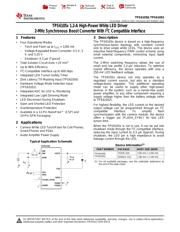 TPS61050AYZGR datasheet.datasheet_page 1