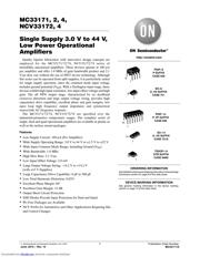 MC33172DG Datenblatt PDF