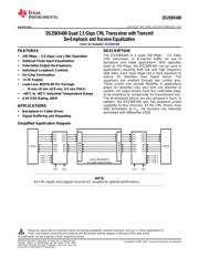 DS25BR400TSQ/NOPB datasheet.datasheet_page 1