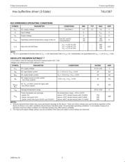 74LV367PW,118 datasheet.datasheet_page 4