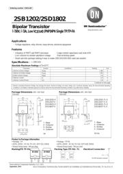 2SB1202S-TL-E Datenblatt PDF