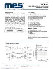 MP2109 datasheet.datasheet_page 1