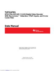 TVP5147M1PFPR datasheet.datasheet_page 1