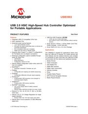 USB3503A-1-GL-TR Datenblatt PDF