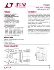 LTC2284IUP#PBF 数据规格书 1