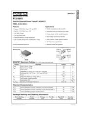 FDS3992 datasheet.datasheet_page 1