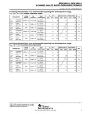 SN74LV4051ADR datasheet.datasheet_page 5