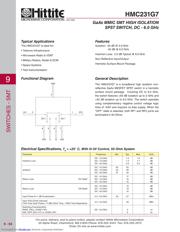 HMC231G7_07 数据规格书 1