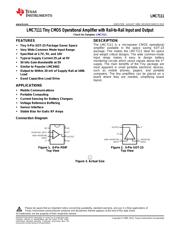 LMC7111 Datenblatt PDF