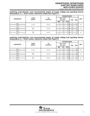 SN74ABTH16245DGGR datasheet.datasheet_page 5