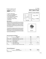 IRF7607 datasheet.datasheet_page 1