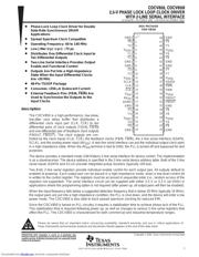 CDCV850I datasheet.datasheet_page 1