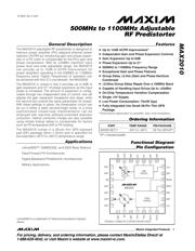 MAX2010ETI+ datasheet.datasheet_page 1