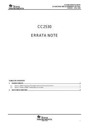 CC2530F128RHAR datasheet.datasheet_page 1