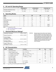 AT28HC64B-90JU datasheet.datasheet_page 5