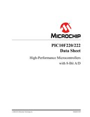 PIC10F222T-I/OT Datenblatt PDF