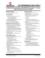 PIC32MM0064GPL028-I/M6 datasheet.datasheet_page 1