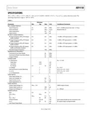 ADF4150 数据规格书 3