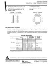 SN74HC86PWR 数据手册