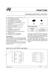 74VHCT126ATTR datasheet.datasheet_page 1