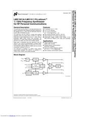 LMX1501AM datasheet.datasheet_page 1