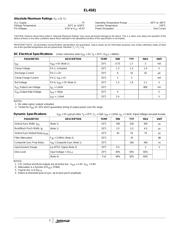 EL4581 数据规格书 2