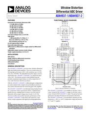 ADA4937-2YCP-EBZ datasheet.datasheet_page 1