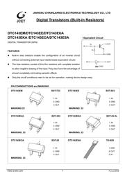 DTC143ECA 数据规格书 1
