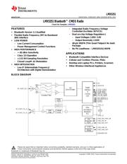 LMX2326TMX/NOPB 数据手册