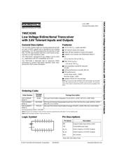 74VCX245MTC datasheet.datasheet_page 1